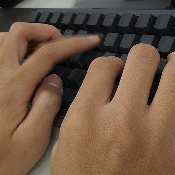 touch typing